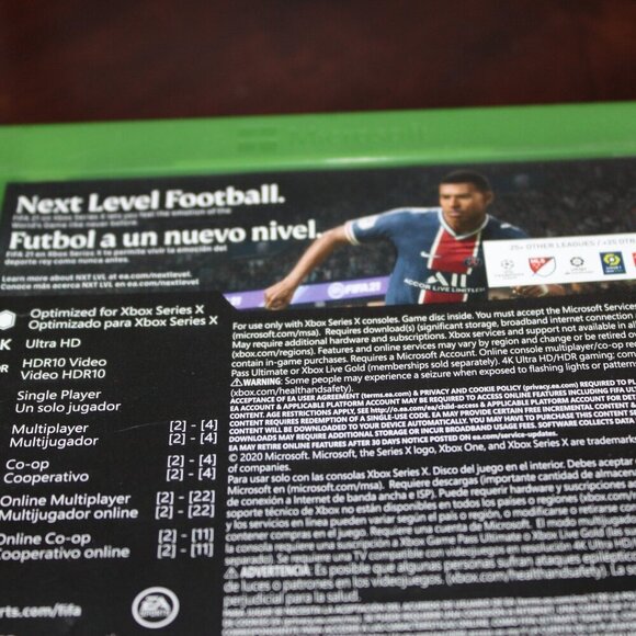 New Xbox Series X FIFA 21 NXT LVL Edition - Picture 4 of 4